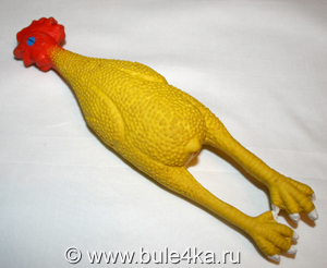 игрушка курица резиновая